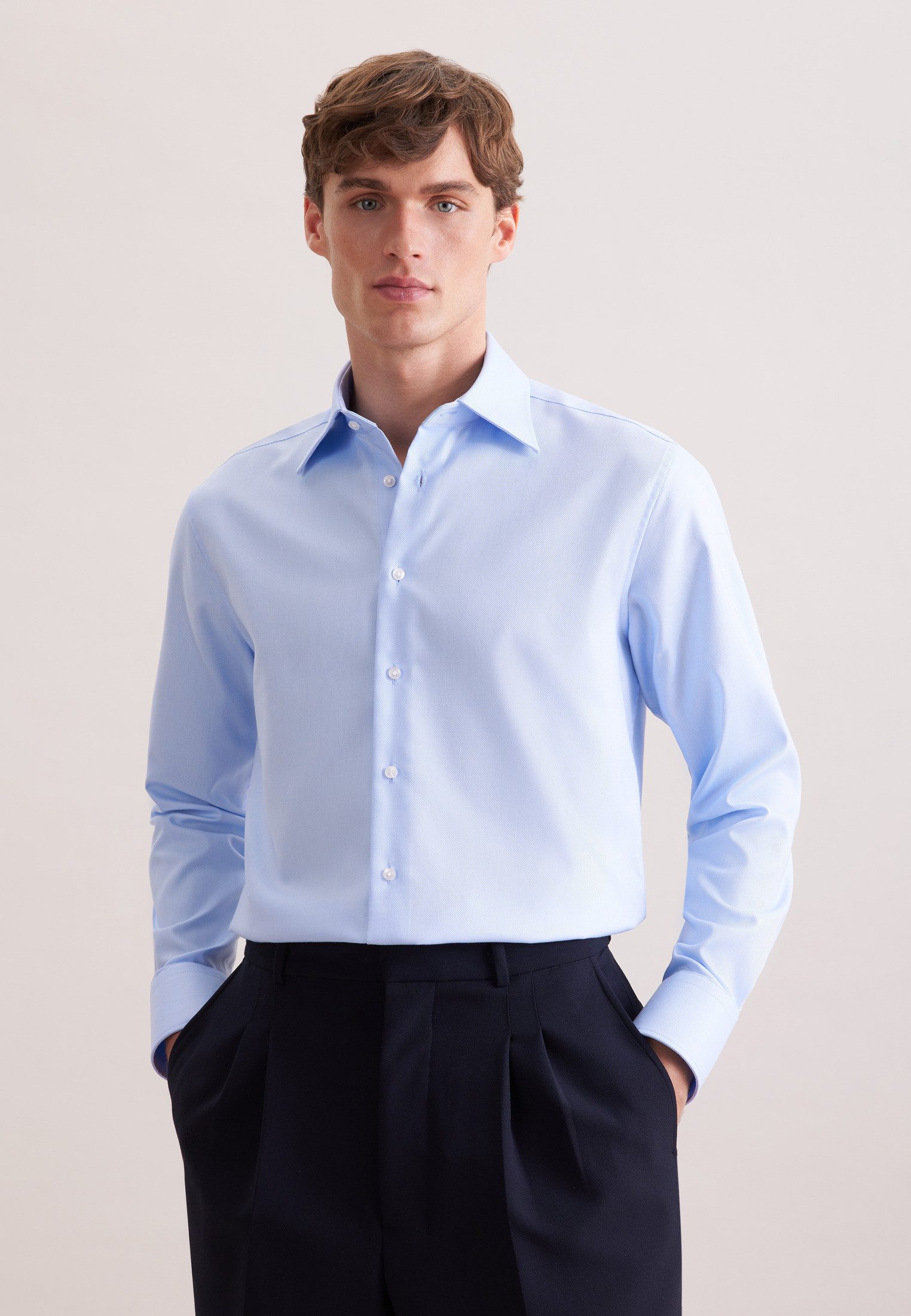 Businesshemd Schwarze Rose