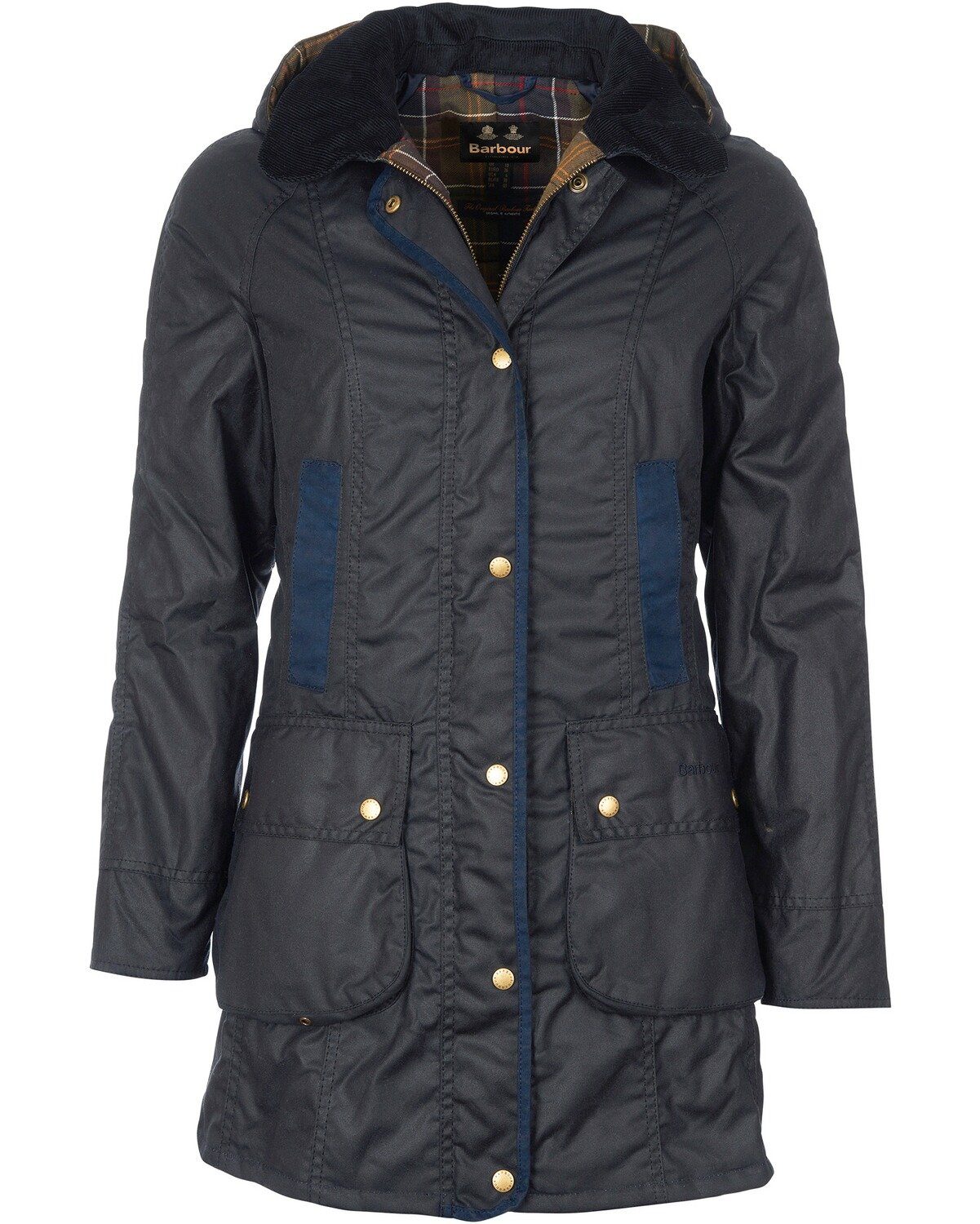 Wachsjacke Bower Navy Barbour Allwetterjacke