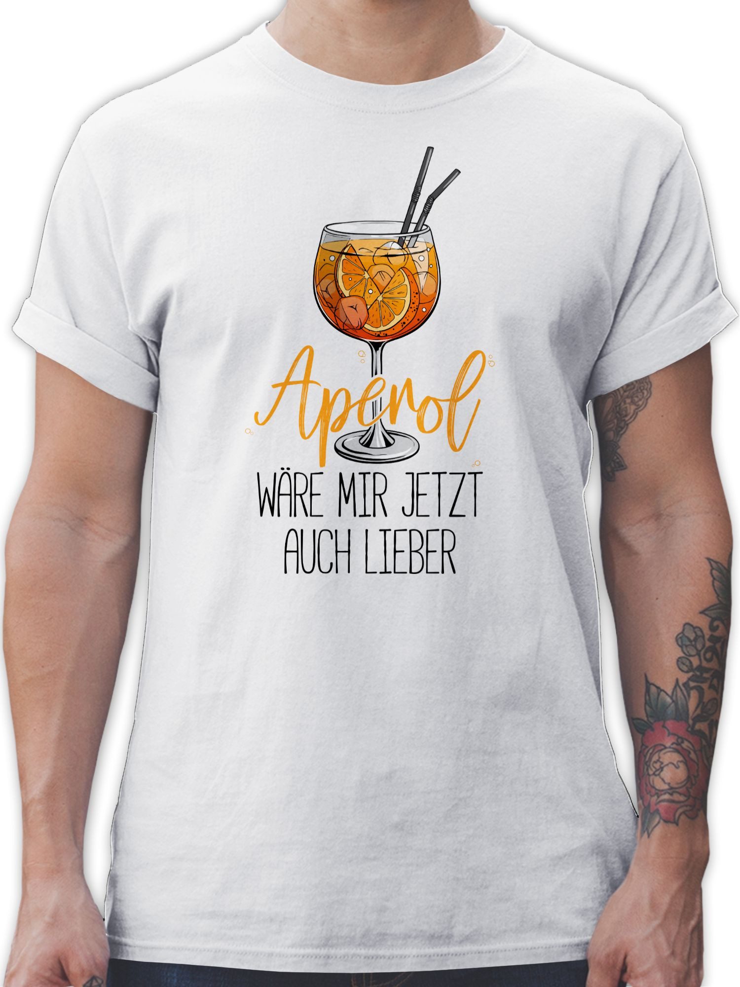 Shirtracer T-Shirt Aperol wäre mir jetzt günstig online kaufen