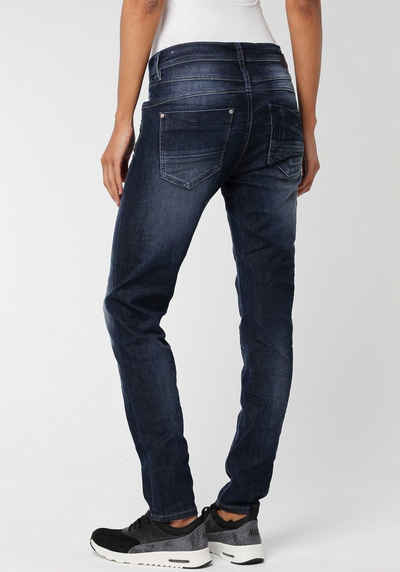 GANG Relax-fit-Jeans »Amelie Relaxed Fit« mit Used-Effekten