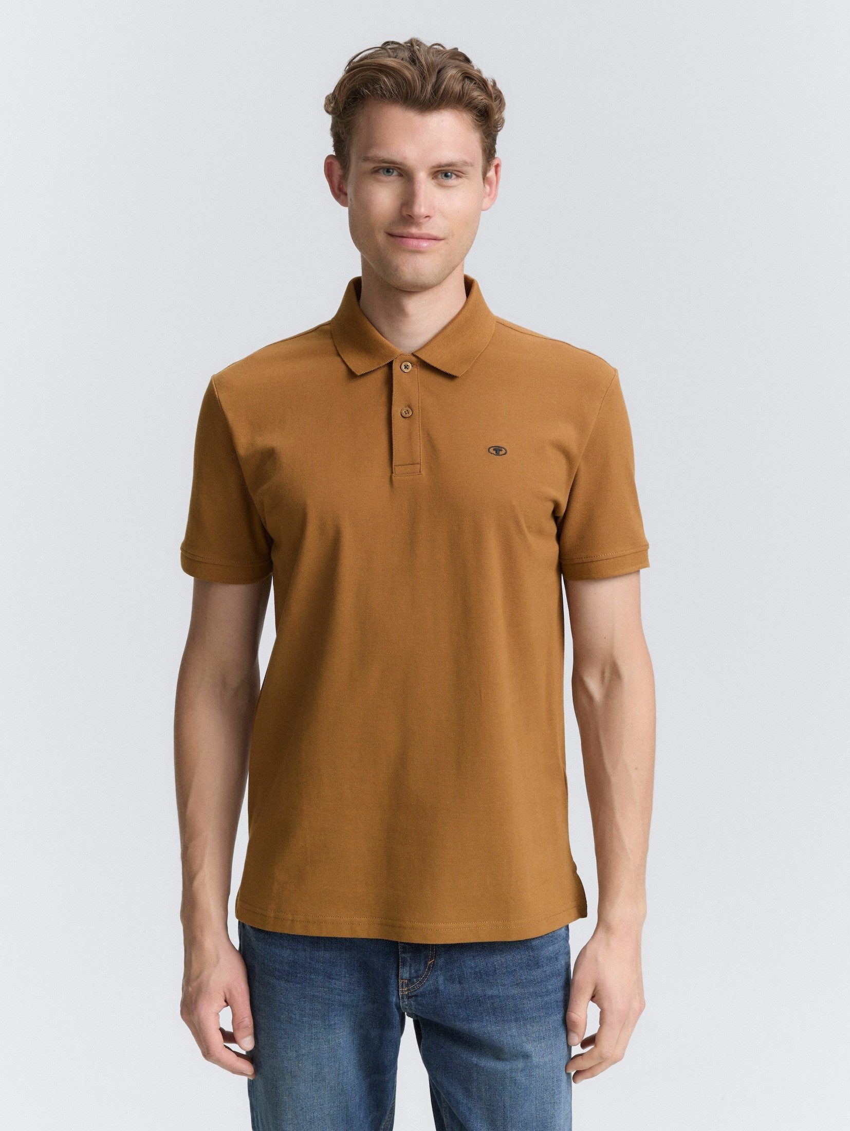 TOM TAILOR Poloshirt Piqué Poloshirt aus günstig online kaufen