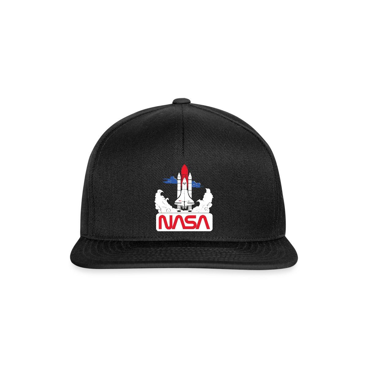 Spreadshirt Snapback Cap NASA Space Shuttle Start Grafik Snapback Cap (1-St)