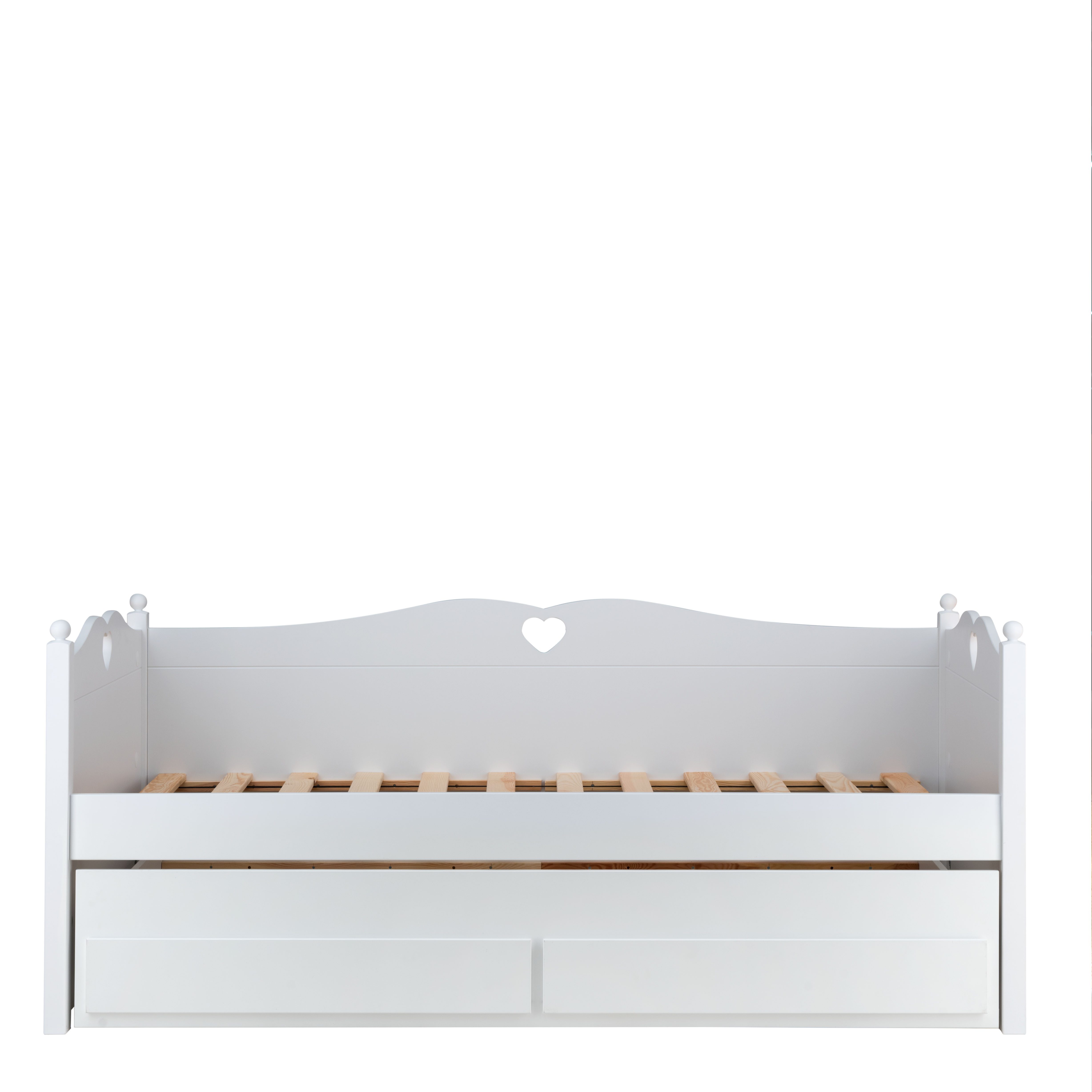 Wohnglücklich Bettschubkasten Emma, Als Auszugsbett nutzbar