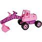 Lena® Spielzeug-Aufsitzbagger »GIGA TRUCKS Sitzbagger, rosa, ca. 70 cm«, Bild 2