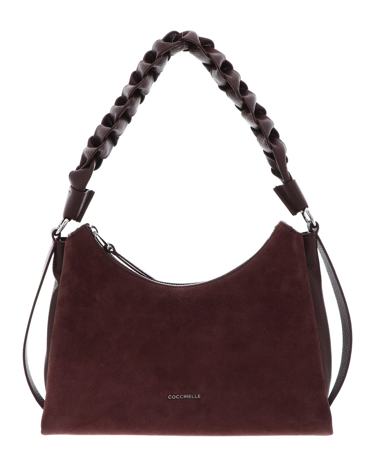 COCCINELLE Schultertasche Shoulderbag, aus echtem Rindsleder