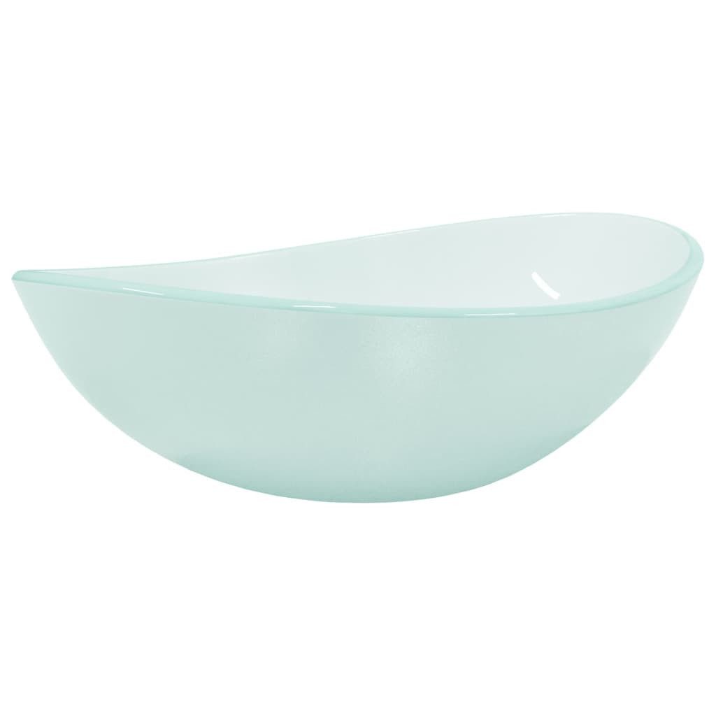 vidaXL Раковины Раковины Aufsatzwaschbecken Bad Hartglas 54,5x35x15,5 cm Matt