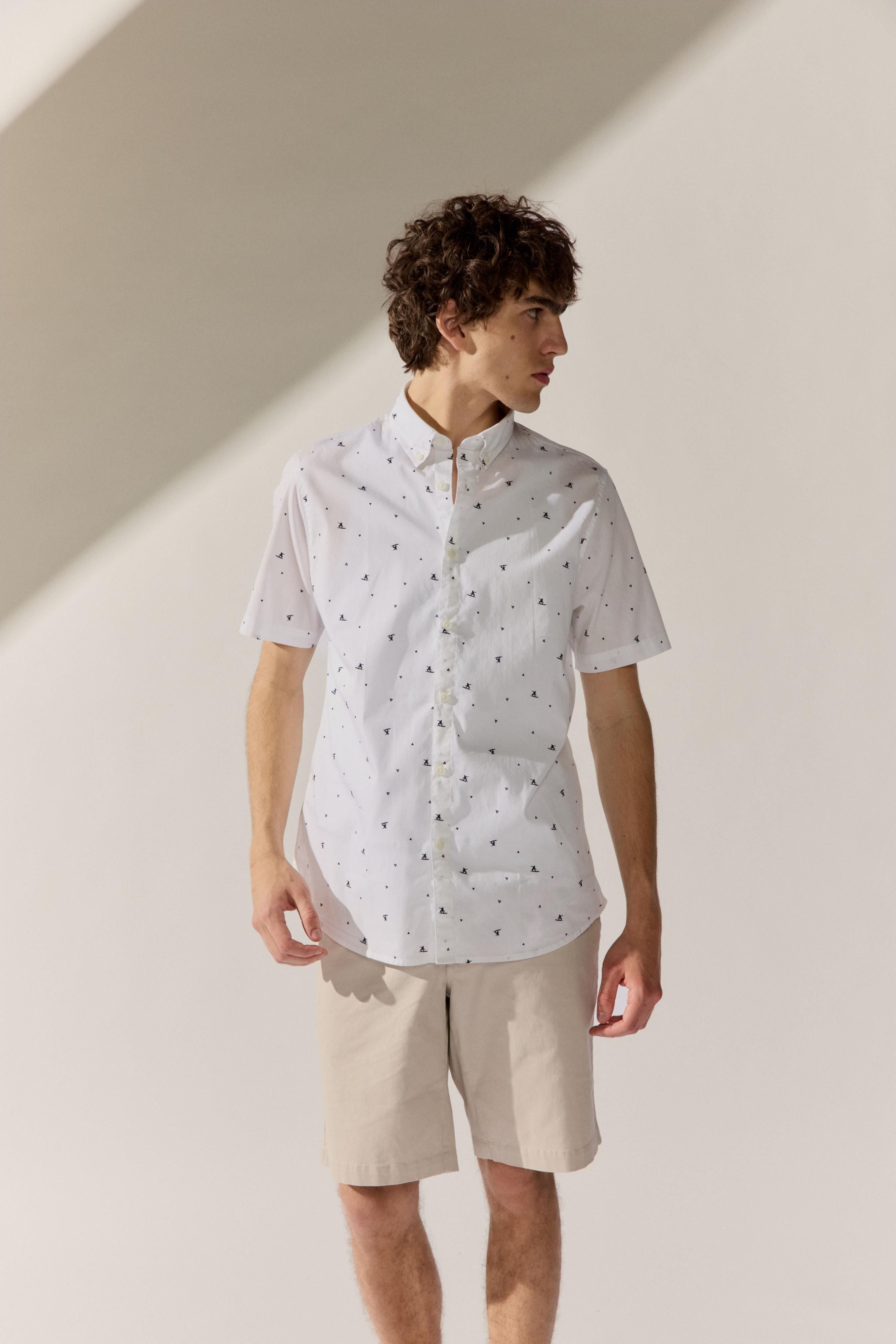 BASEFIELD Kurzarmhemd