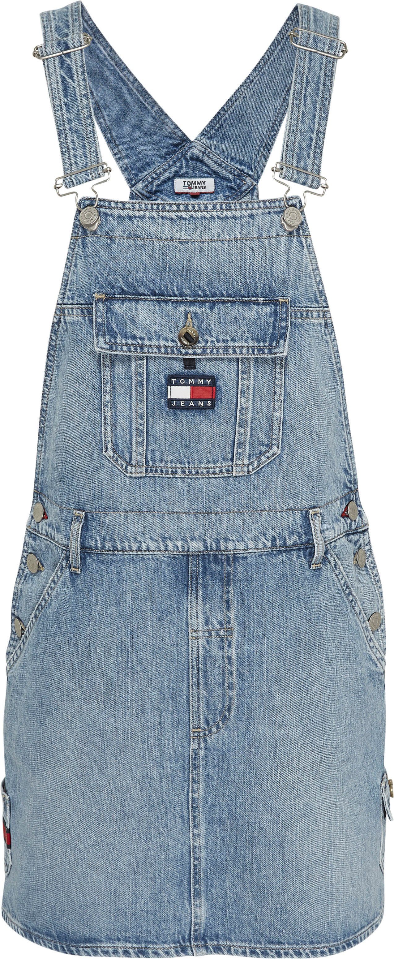 Blau Dungaree Kleid Good 3dc B586a