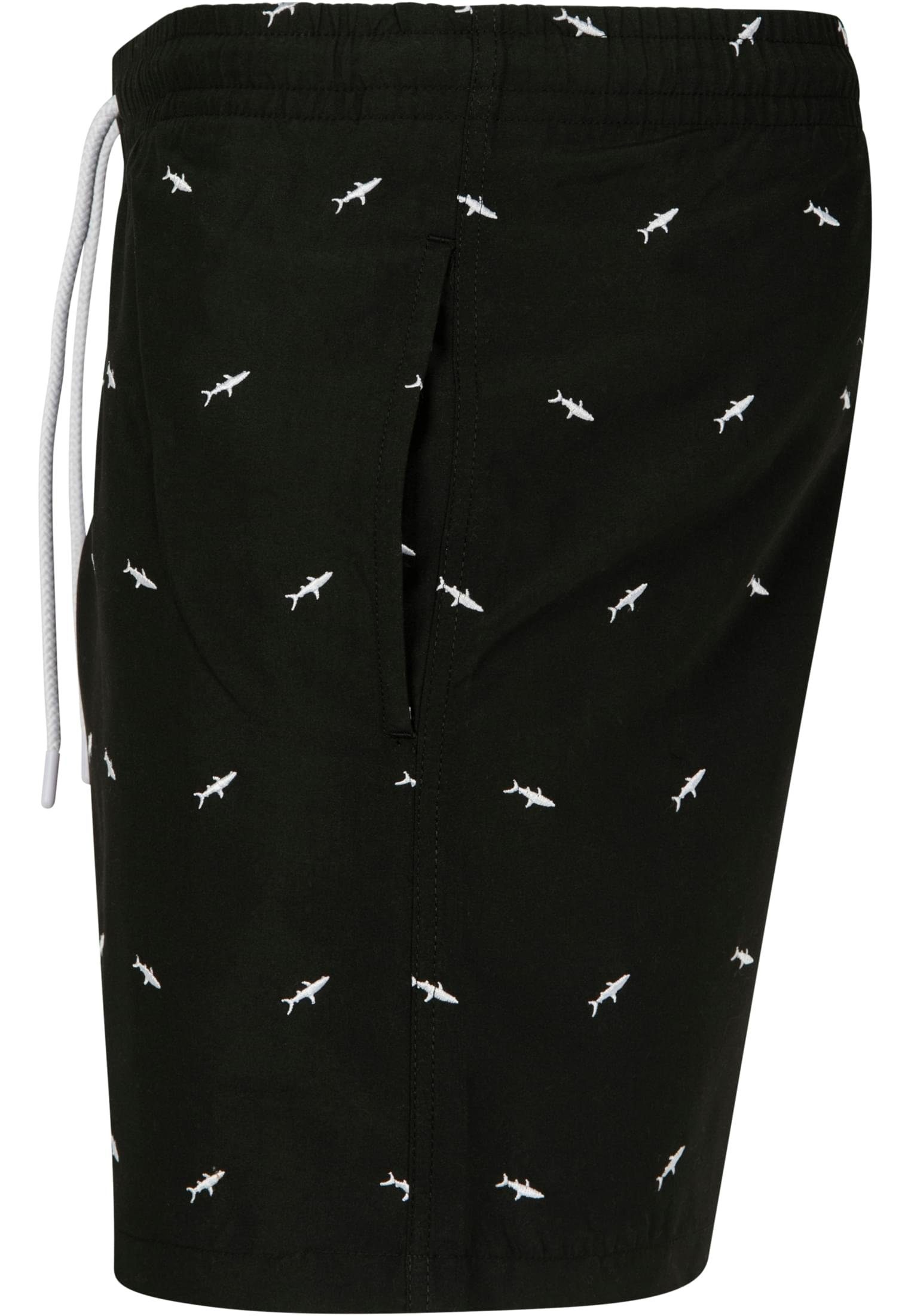 CLASSICS Swim URBAN Badeshorts Shorts Herren shark/black/white Embroidery