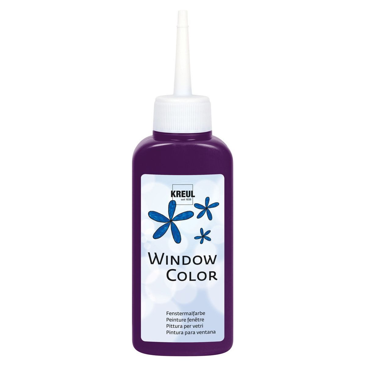 Wasserfarbe KREUL Window Color violett 80ml Flasche