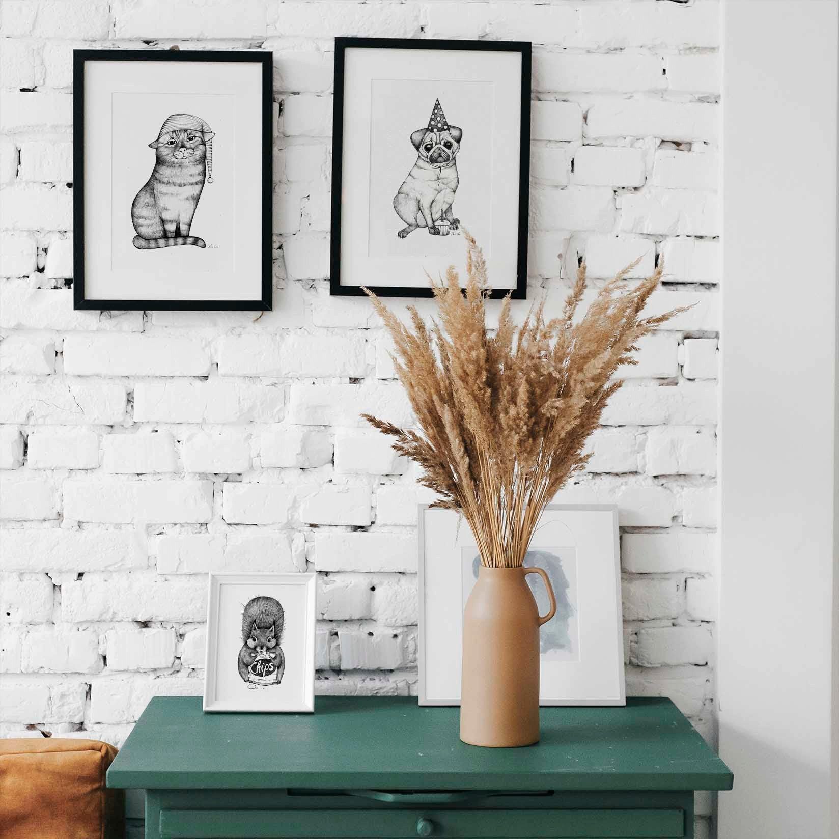 Ligarti Kunstdruck Kunstdruck - Mops