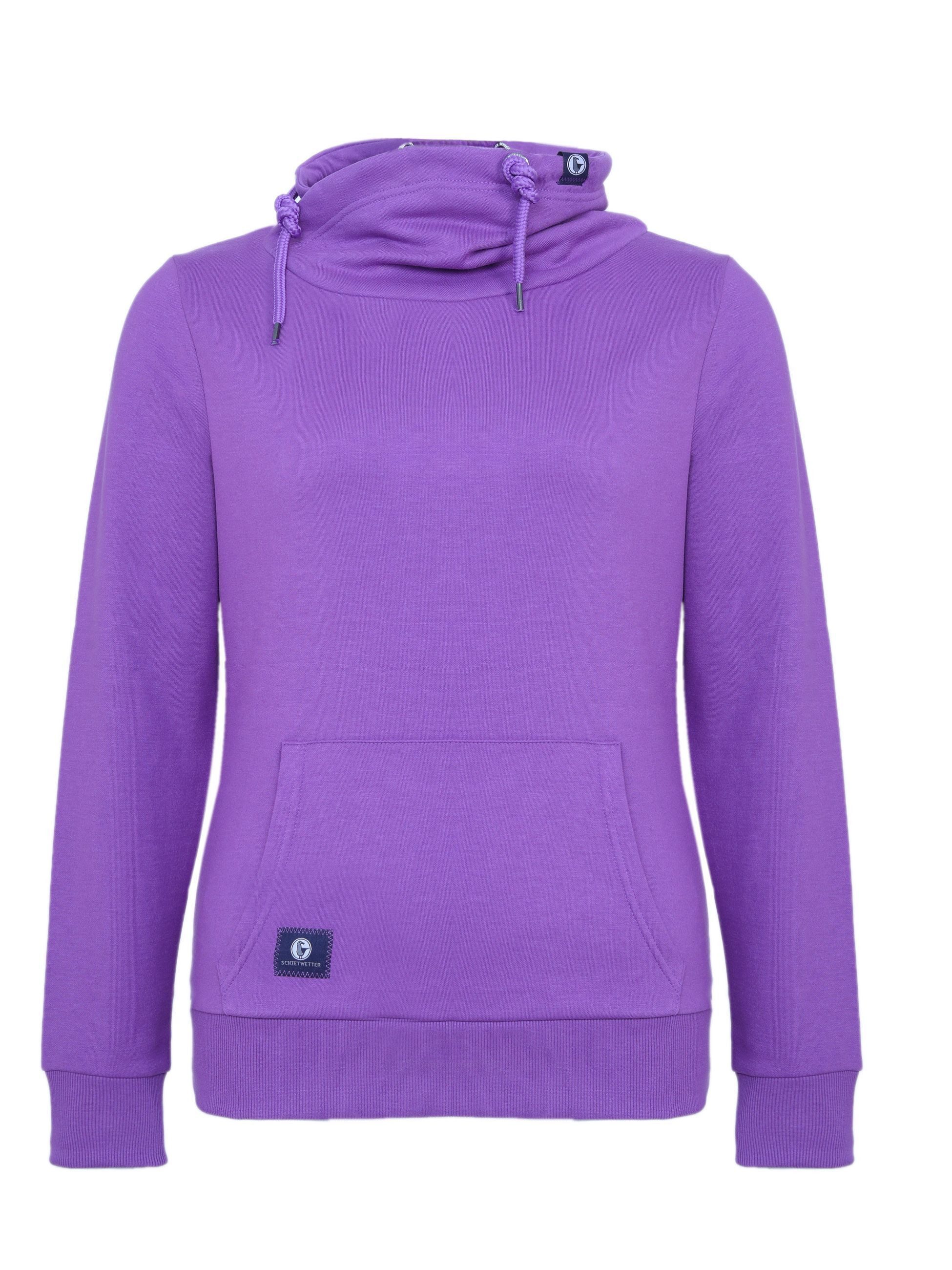Schietwetter Rundhalspullover Damen Schalkragenpullover "Kaper Karin" günstig online kaufen