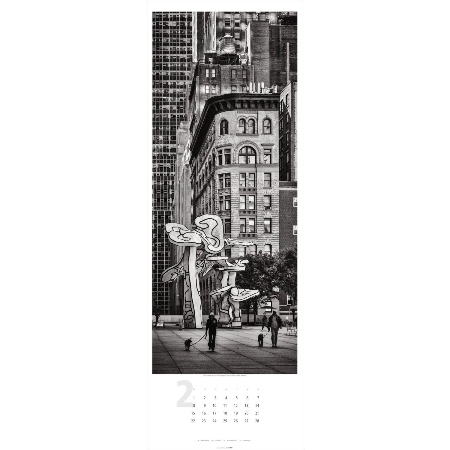 Wandkalender New York XXL Kalender 2027 – Bild 4 von 5