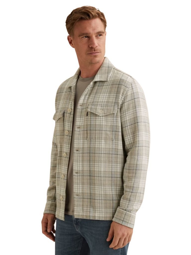 Vanguard Langarmshirt LONG SLEEVE SHIRT Check Coarse Lin
