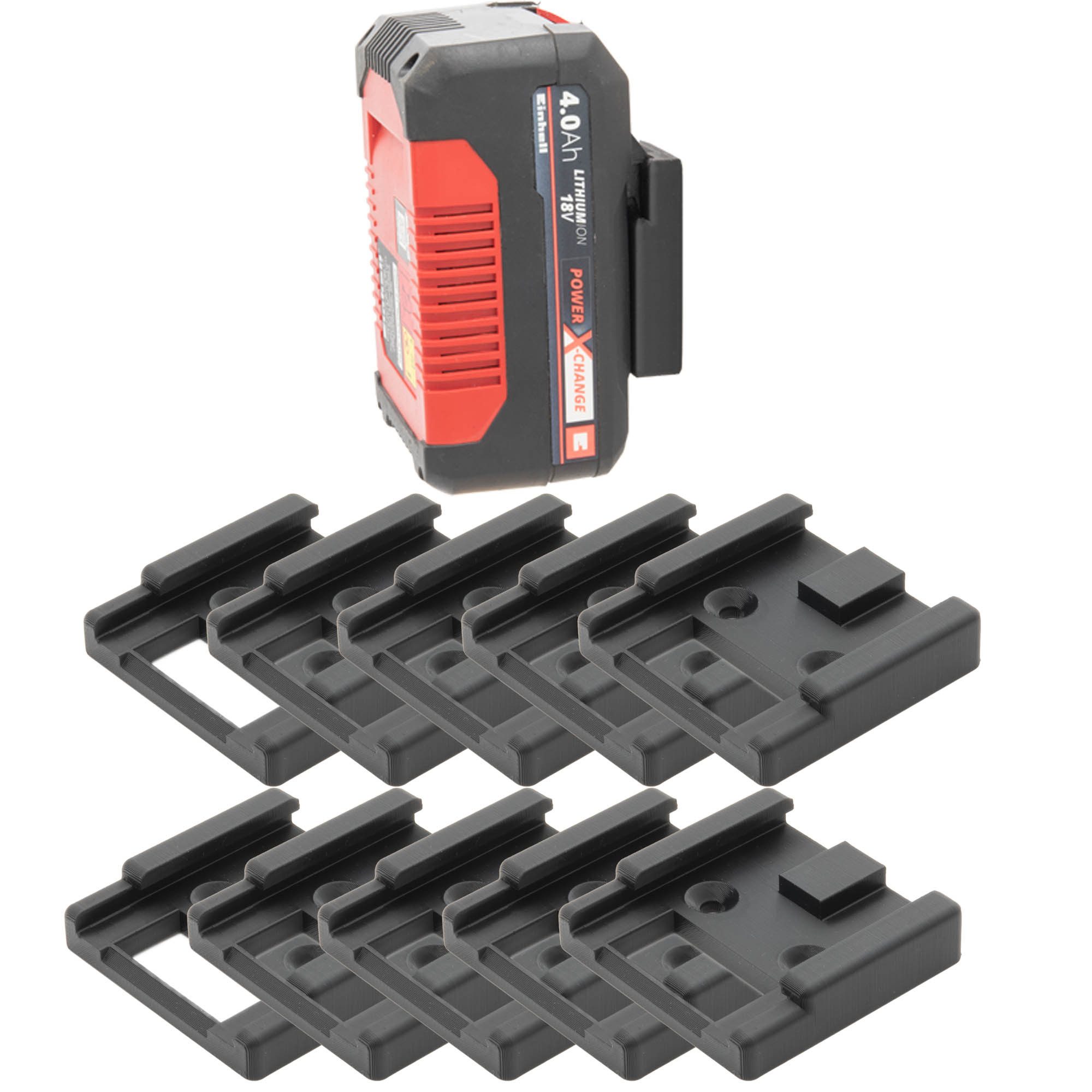 TSB Werk Werkzeughalter Akku Halter für Einhell Power-X-Charge Akkus, 10-tl günstig online kaufen