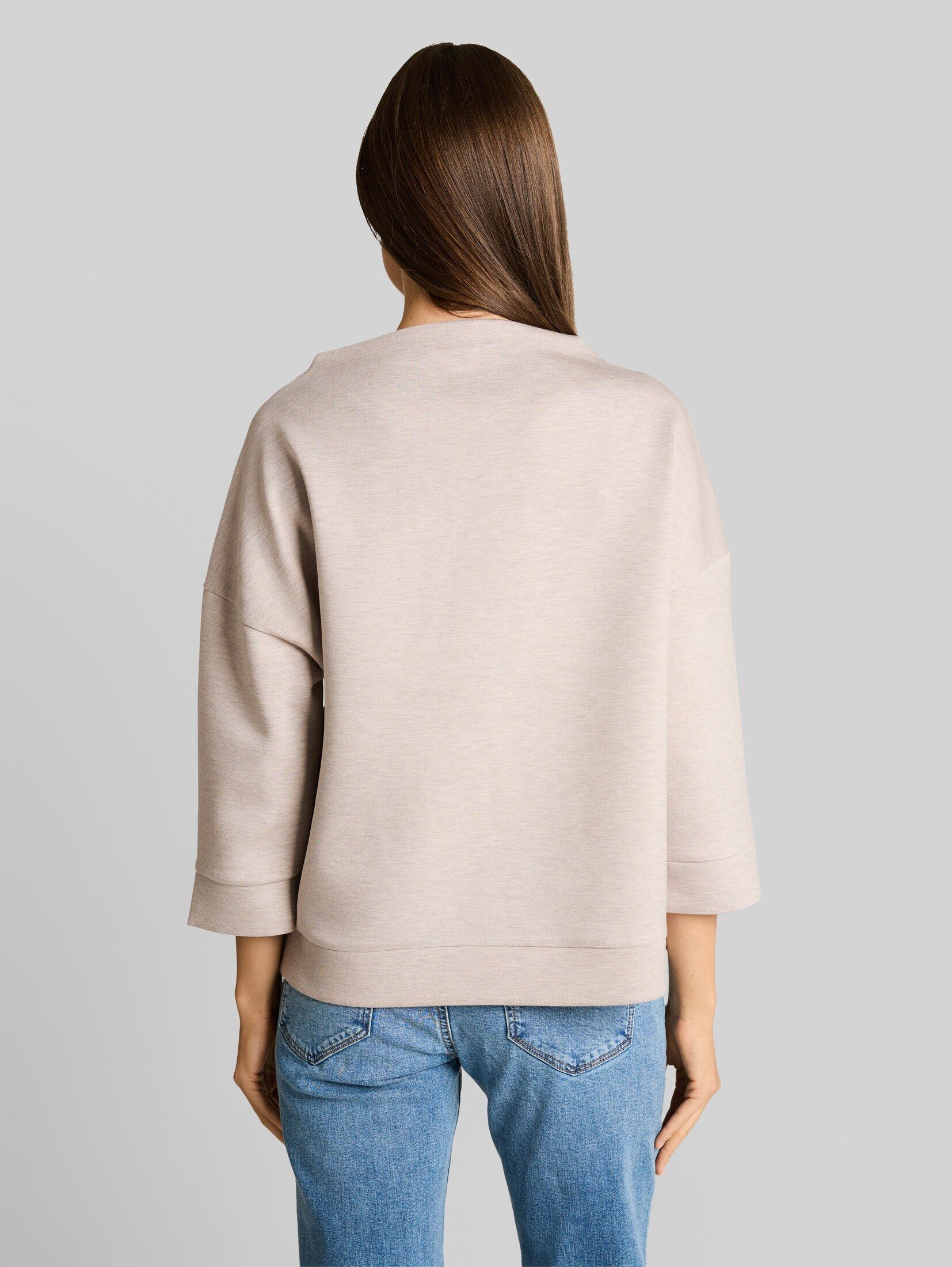TOM TAILOR Sweatshirt Strick & Sweatshirts Boxy Fit Sweatshirt mit Stehkragen