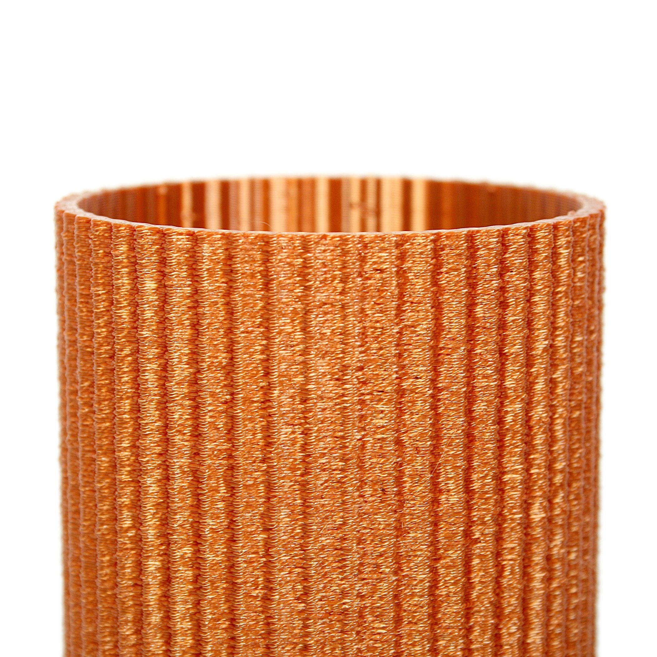 Rohstoffen; aus Dekorative Bronze aus Bio-Kunststoff, & nachwachsenden Feder bruchsicher wasserdicht – Blumenvase Dekovase Kreative Vase Designer