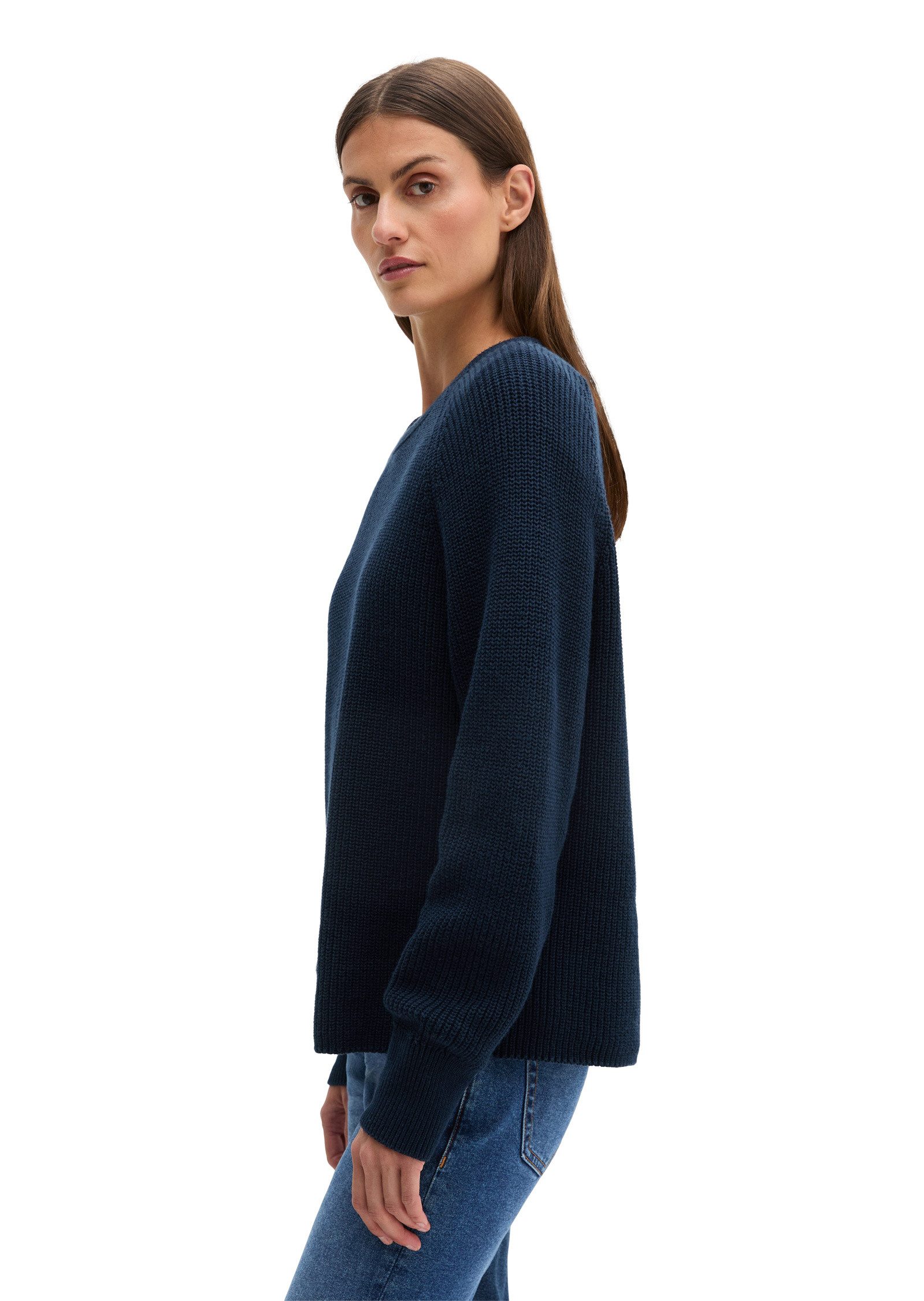 Marc O'Polo Strickpullover aus Heavy-Weight-Organic-Cotton günstig online kaufen