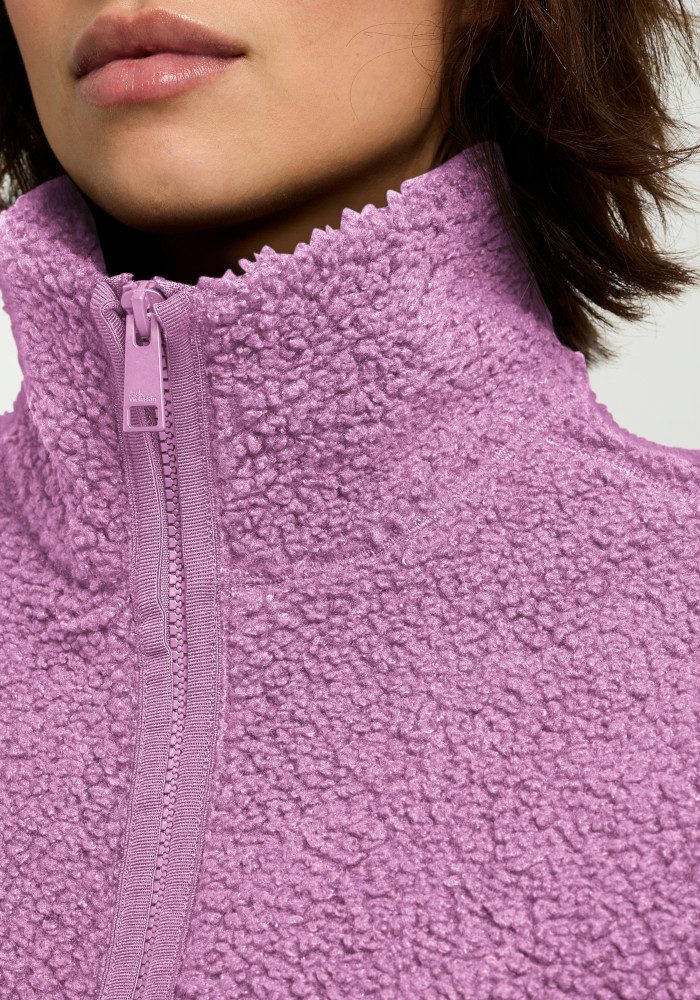 Jack Wolfskin Fleecejacke HIGH CURL JKT W mit durchgehendem Reißverschluss, aus Sherpa Fleece, atmungsaktiv – Bild 3 von 5