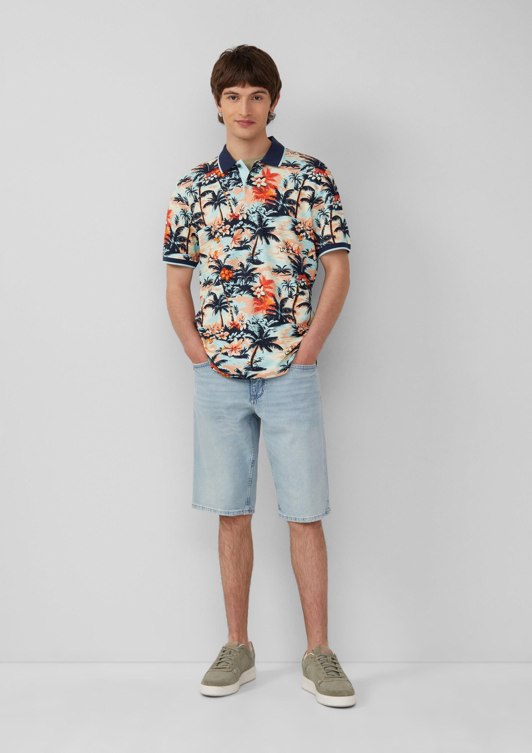 s.Oliver Джинсиshorts Джинси-Hose Джинси-Shorts / Regular Fit / Mid Rise / Wide Leg