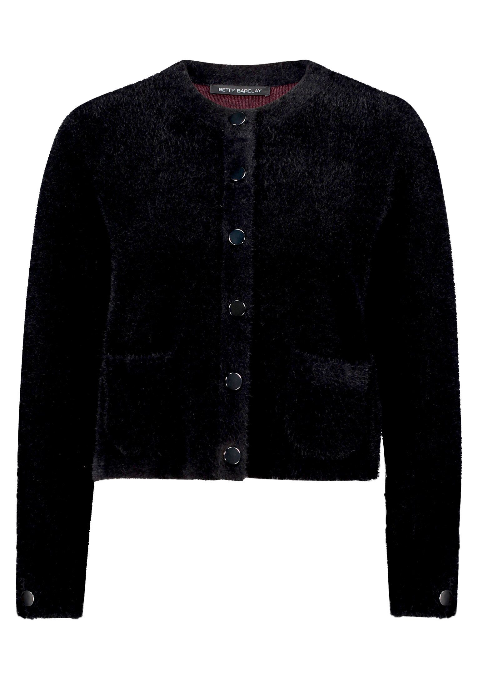 Betty Barclay Strickjacke Damen mit aufgesetzten Taschen (1-tlg)