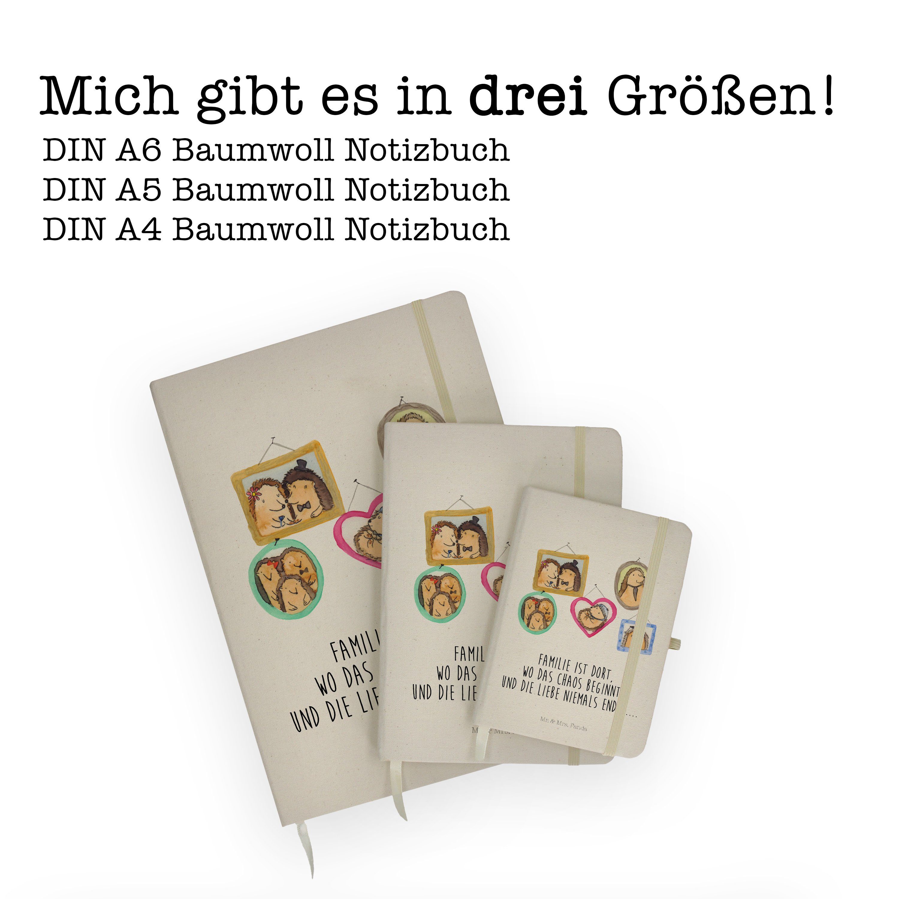 Schw - Panda & Geschenk, Mrs. Notizbuch Notizen, Liebe, - Tagebuch, & Mr. Familie Igel Panda Transparent Mr. Mrs.