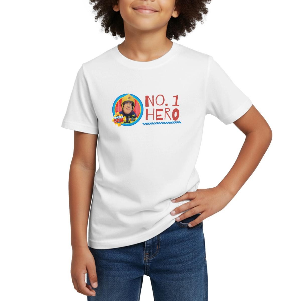 T-Shirt Feuerwehrmann Sam™ No. 1 Hero Kinder T-Shirt