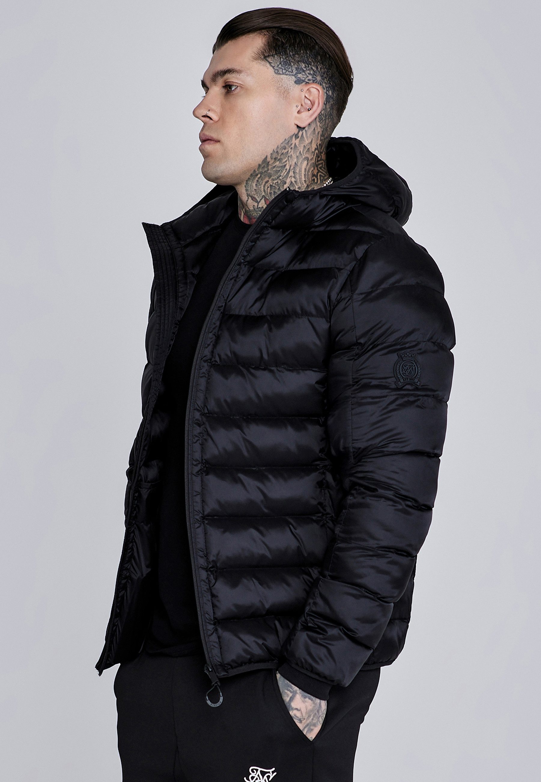 Siksilk Outdoorjacke SikSilk Herren Bubble Jacke günstig online kaufen