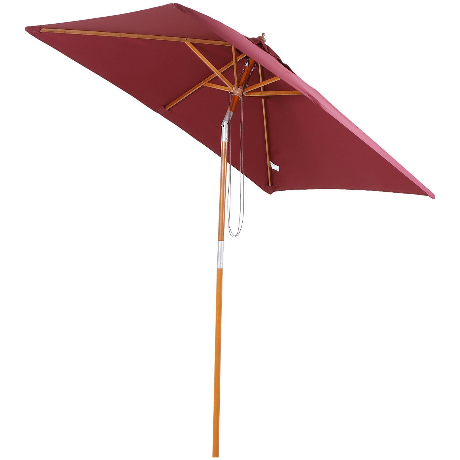 Outsunny Sonnenschirm Sonnenschirm knickbar günstig online kaufen