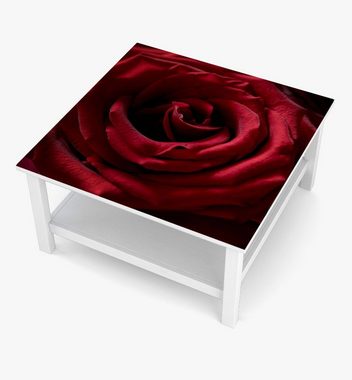 MyMaxxi Möbelfolie Tischfolie Offene Rosenblüte rot Bubblefree selbstklebend Folie