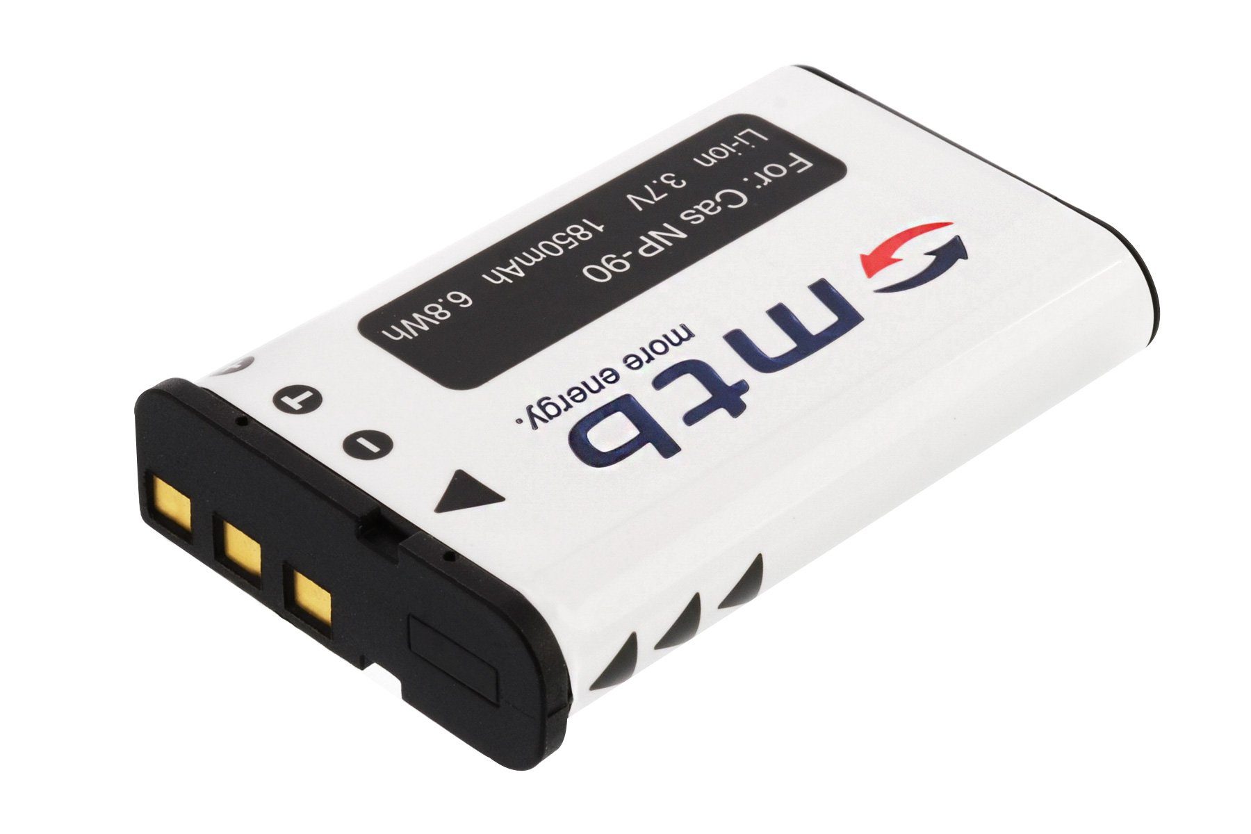mtb more Kamera-Akku kompatibel H15, [BAT-232 Casio Li-Ion] EX-FH100, Casio 1850 energy (3,7 mit passend für: H10, V), H20G… - Akku-Typ NP-90 Exilim mAh