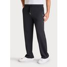 John Devin Sweathose - Jogginghose aus innen angerauter Sweatware mit breiter Kordel und seitlichen Taschen