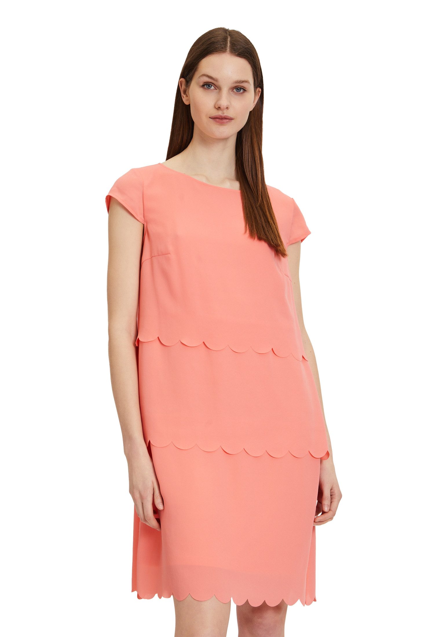 Sommerkleid Betty Barclay Damen Stufenkleid kurzarm