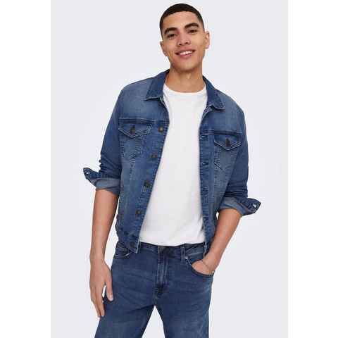 ONLY & SONS Jeansjacke ONSCOIN MID. BLUE 4333 JACKET