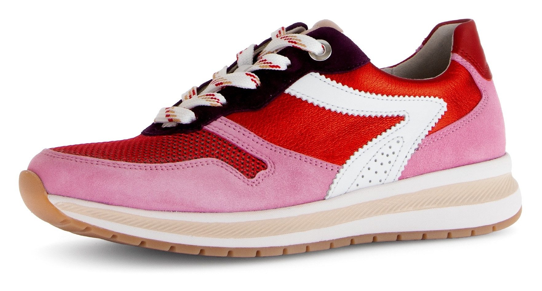 Gabor FLORENZ Keilsneaker, Freizeitschuh, Halbschuh, Schnürer in Schuhweite günstig online kaufen