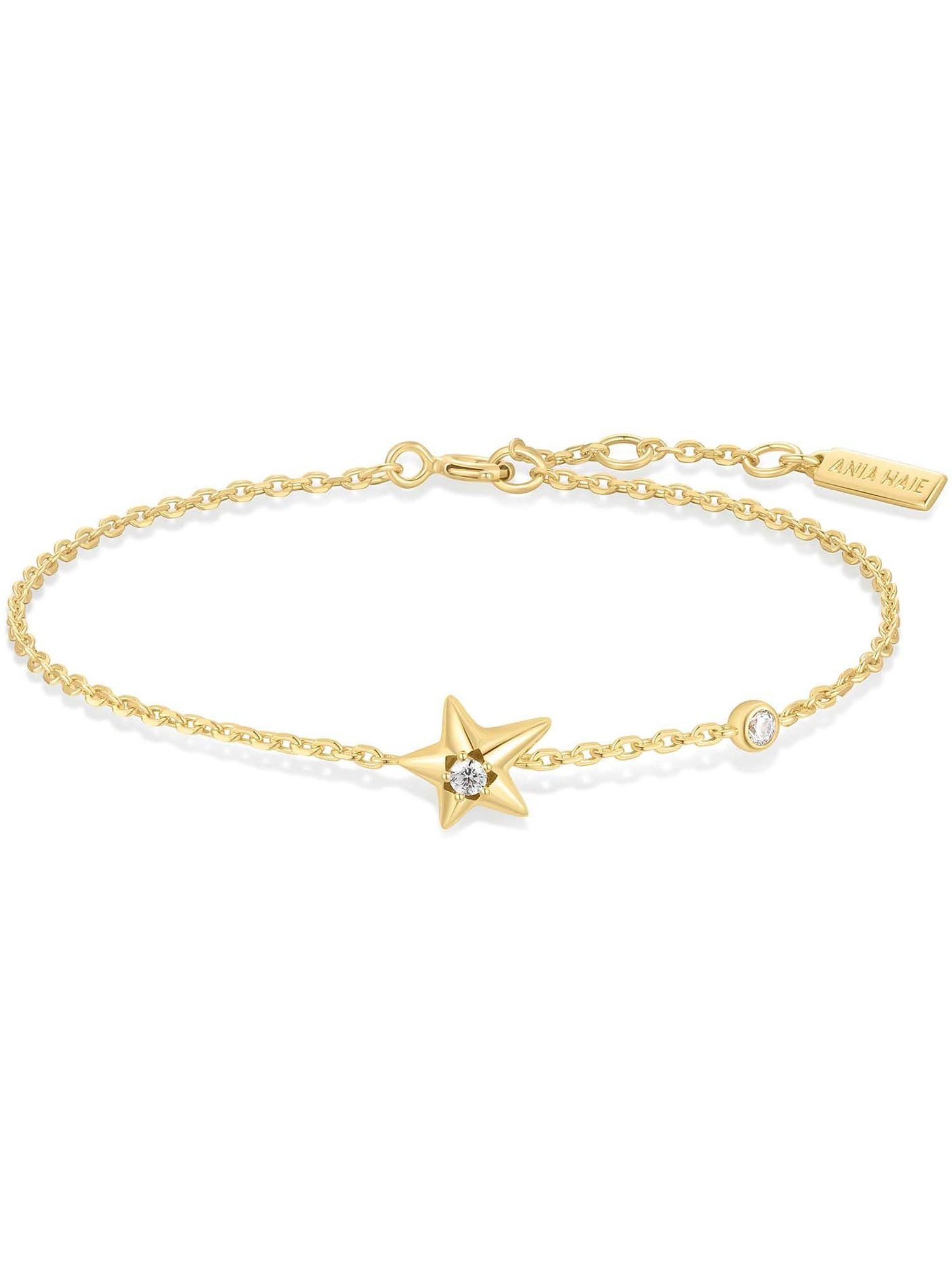 Armband Ania Haie Damen-Armband 925er Silber 2 Zirkonia