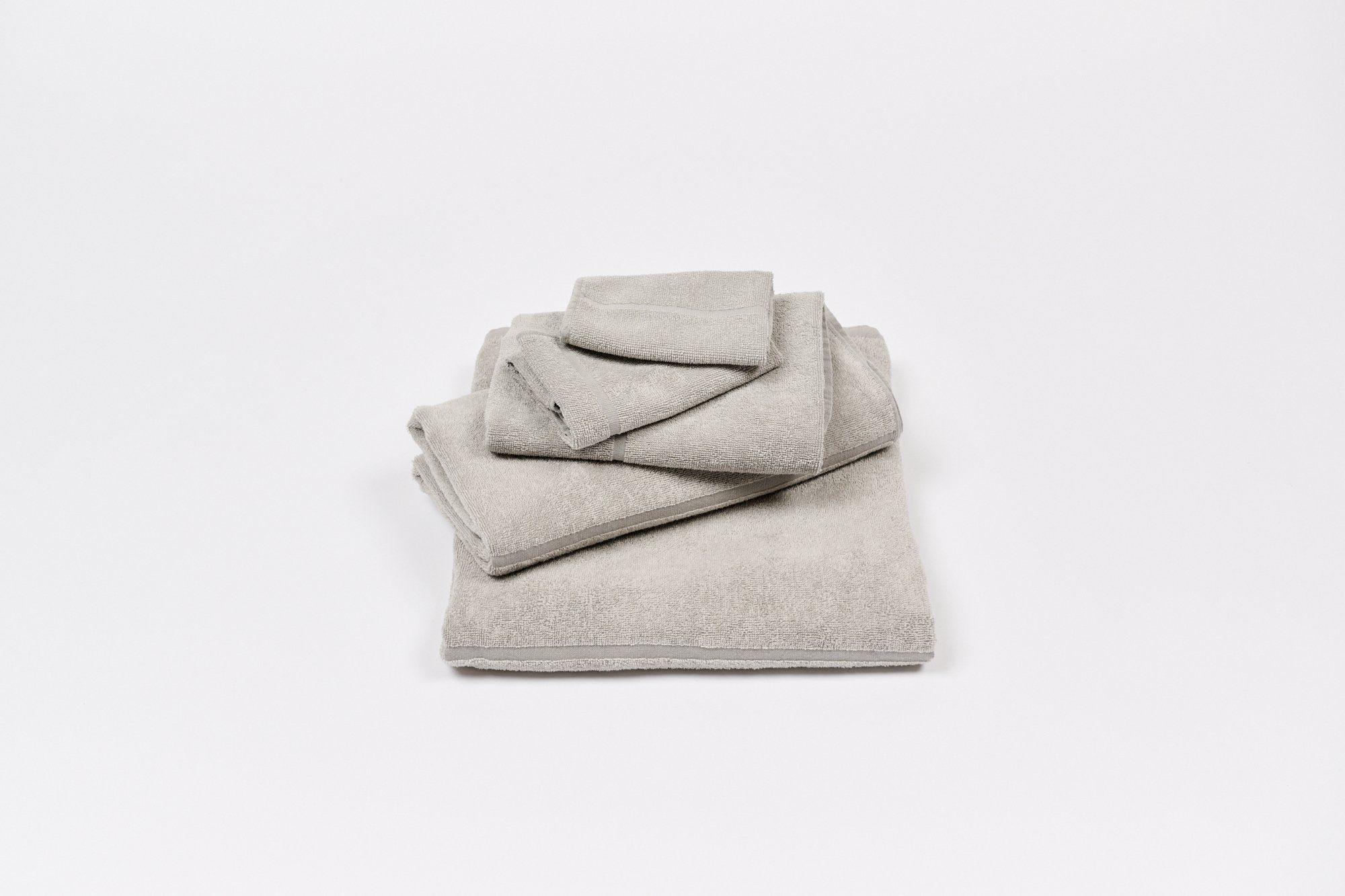 lavie Handtücher Tilda, Handtücher aus 100% Bio-Baumwolle mineral carbon