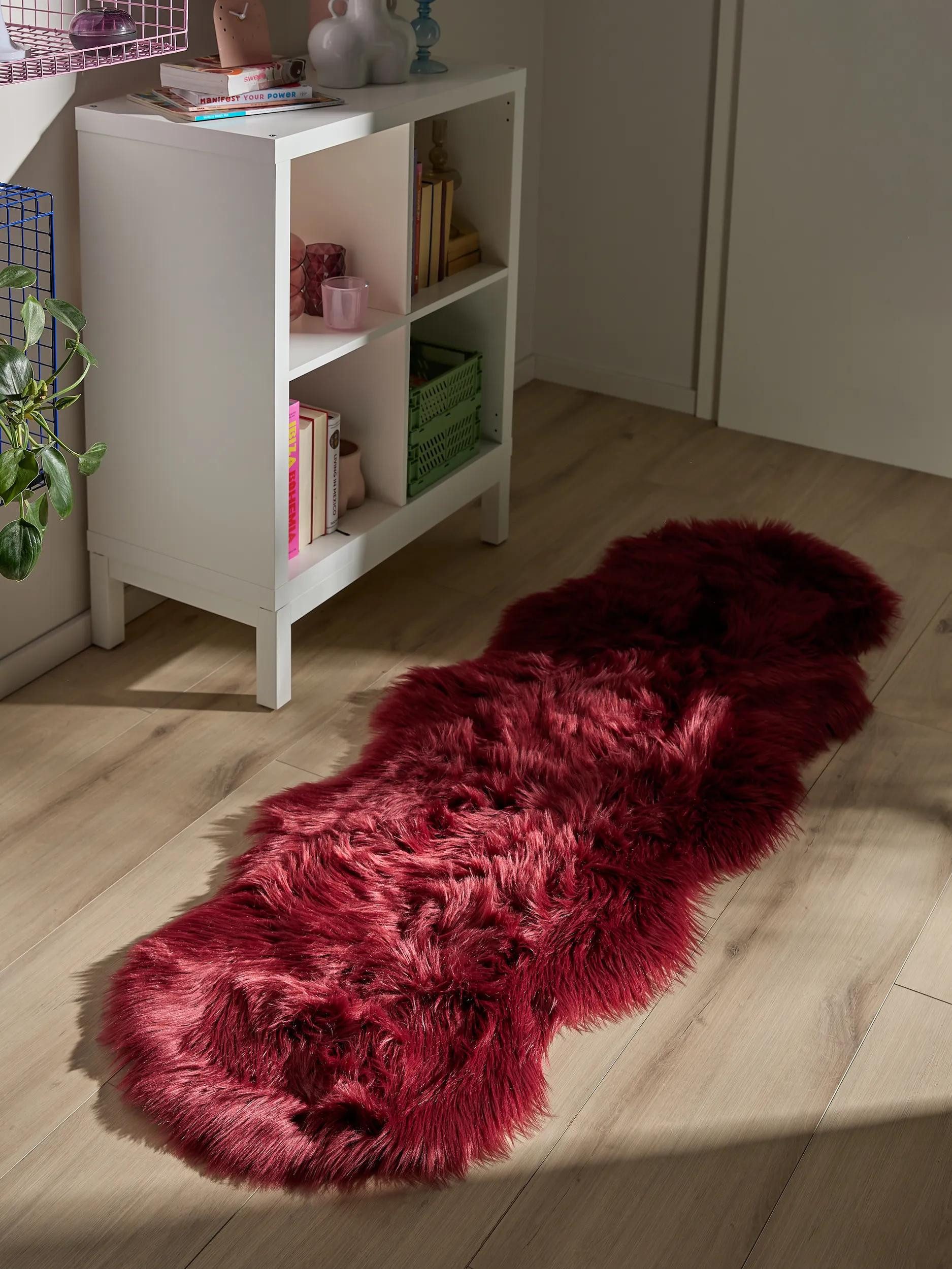 benuta Hochflor-Teppich Nanuk, rechteckig, Höhe: 51 mm, Kunstfaser, Berber, Ethno-Style, Wohnzimmer