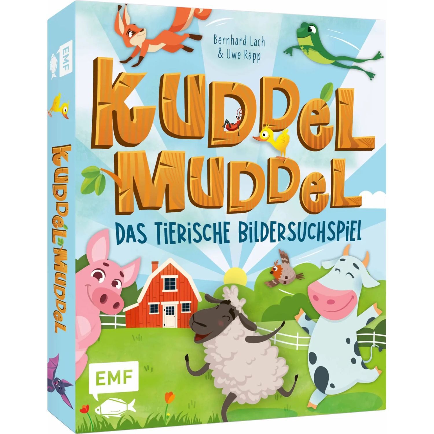 Michael Fischer Spiel Kartenspiel: Kuddelmuddel - Das tierische Bildersuchspiel ab 5 Jahren