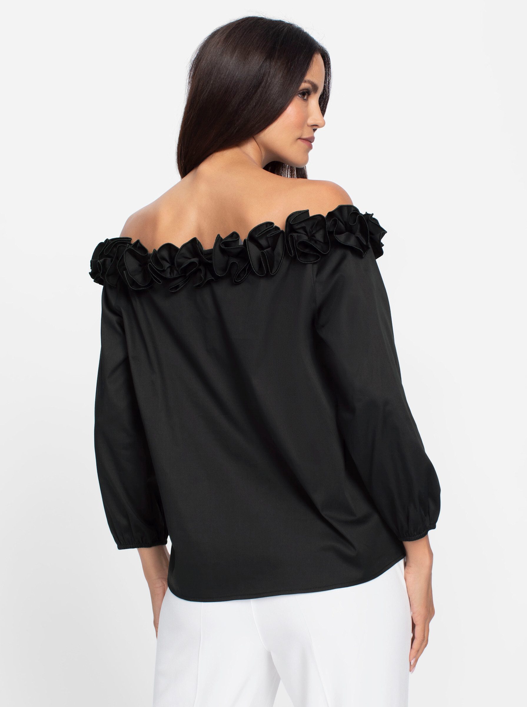 heine Klassische Bluse Carmenbluse günstig online kaufen