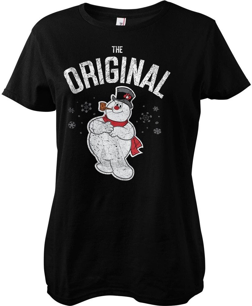 Frosty The Snowman T-Shirt Frosty The Original Girly Tee