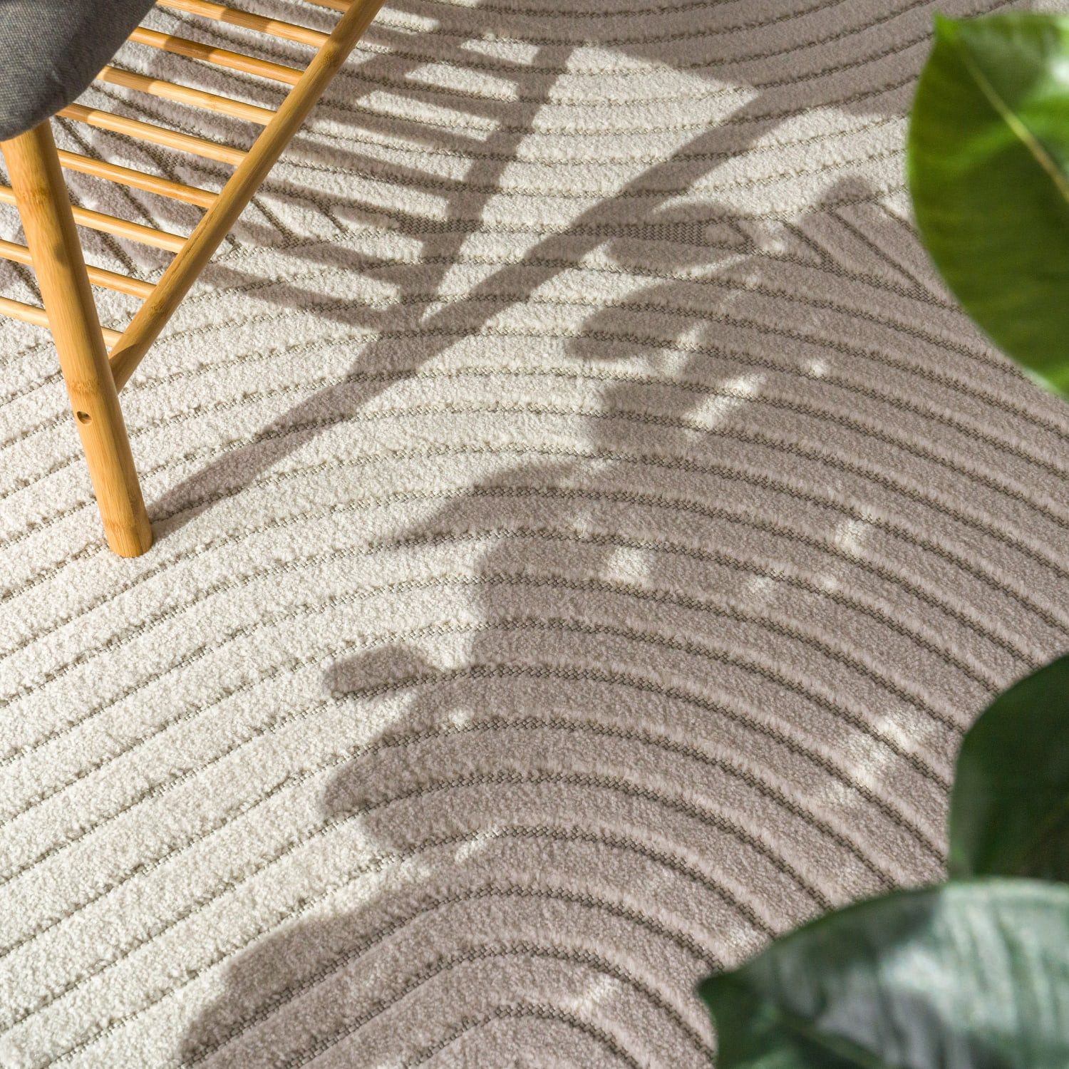 KADIMA DESIGN Teppich Struktur Wohnzimmer schmutzabweisend günstig online kaufen