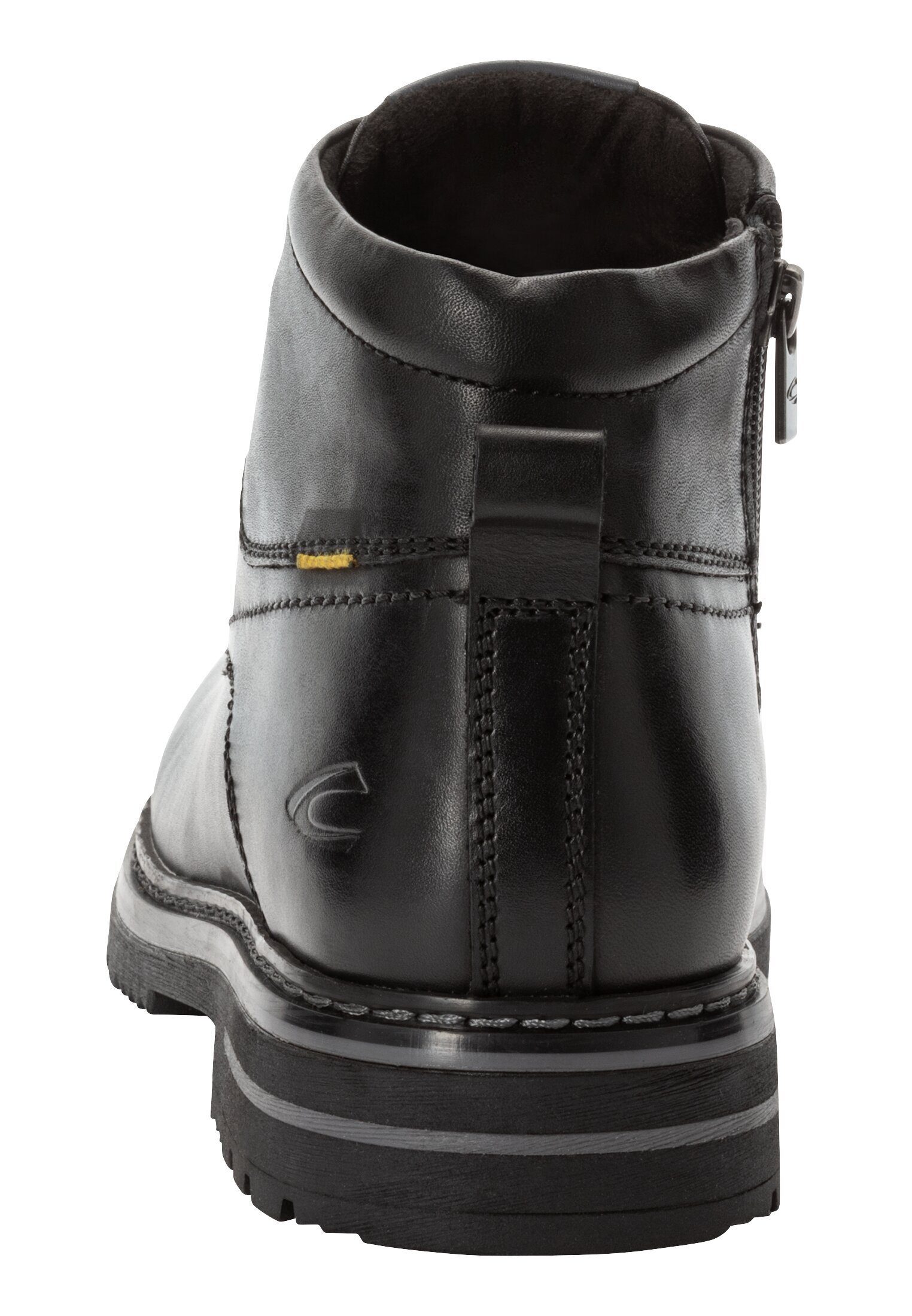 camel active aus echtem Leder Schnürschuh