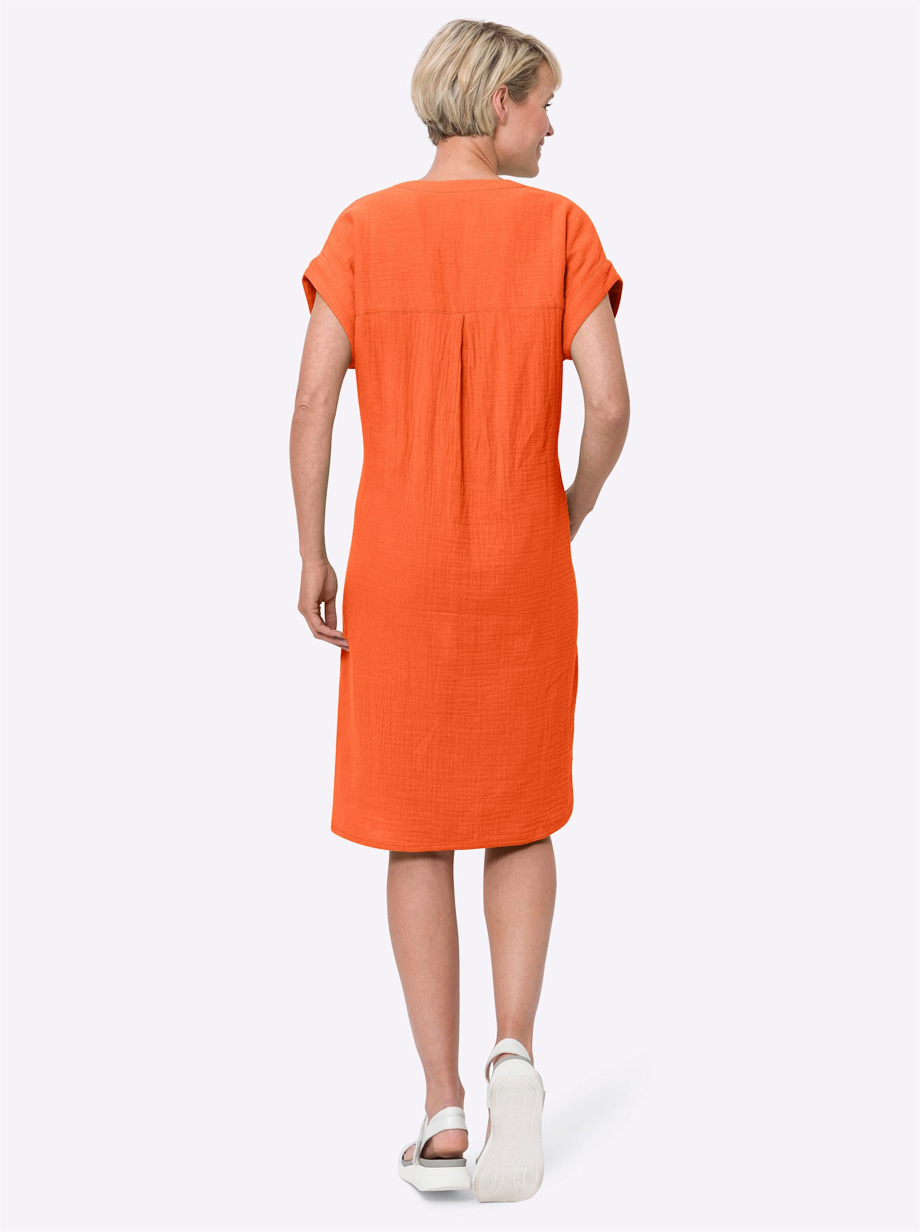 Sieh an! Etuikleid Baumwollkleid günstig online kaufen
