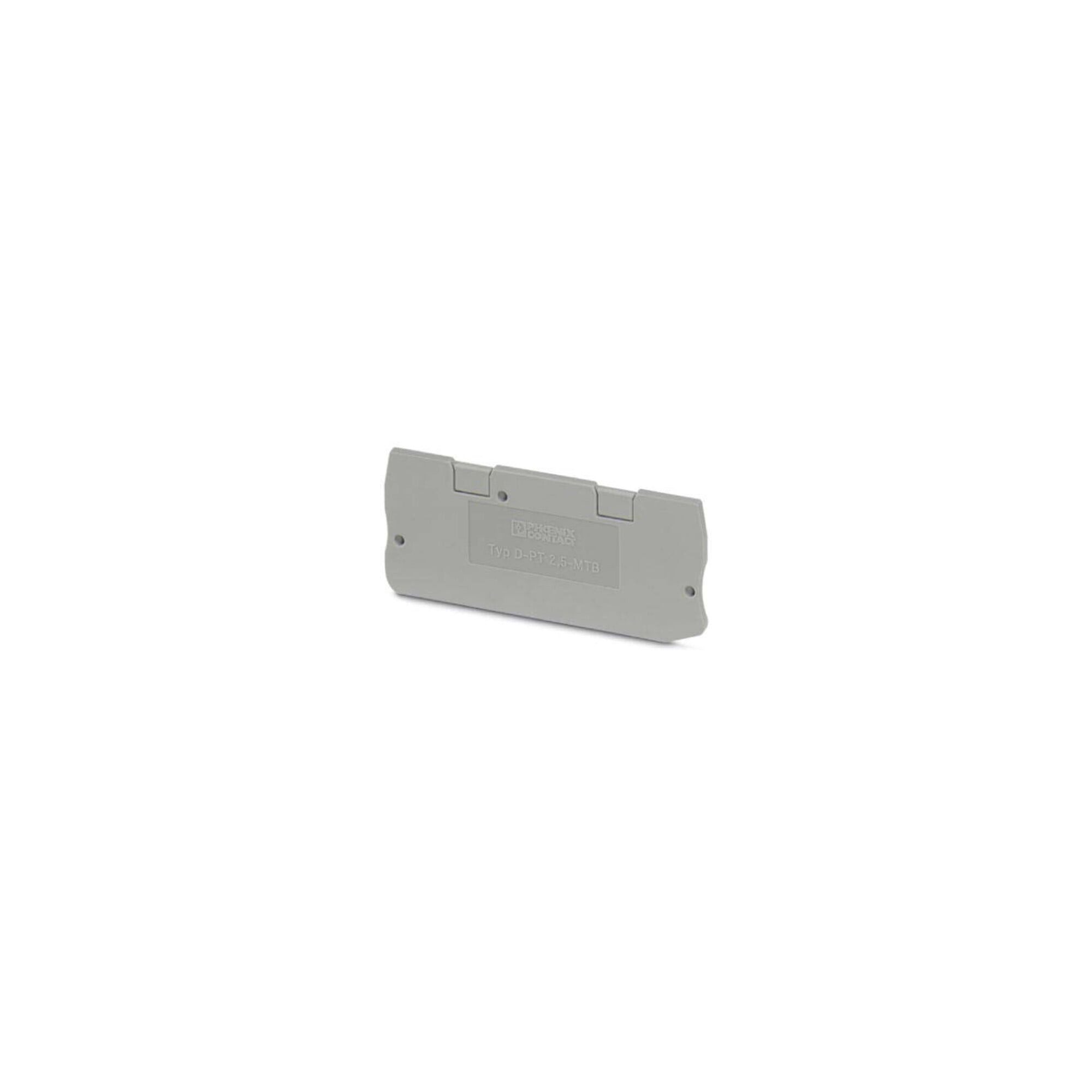 Phoenix Contact Gardinenbefestigungen Ersatzteile Phoenix Contact Abschlussdeckel L:70,1mm, B:2,2mm,gr D-PT 2,5-MTB