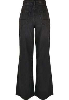 URBAN CLASSICS Bequeme Jeans Urban Classics Damen Ladies Wide Leg Denim Pants (1-tlg)