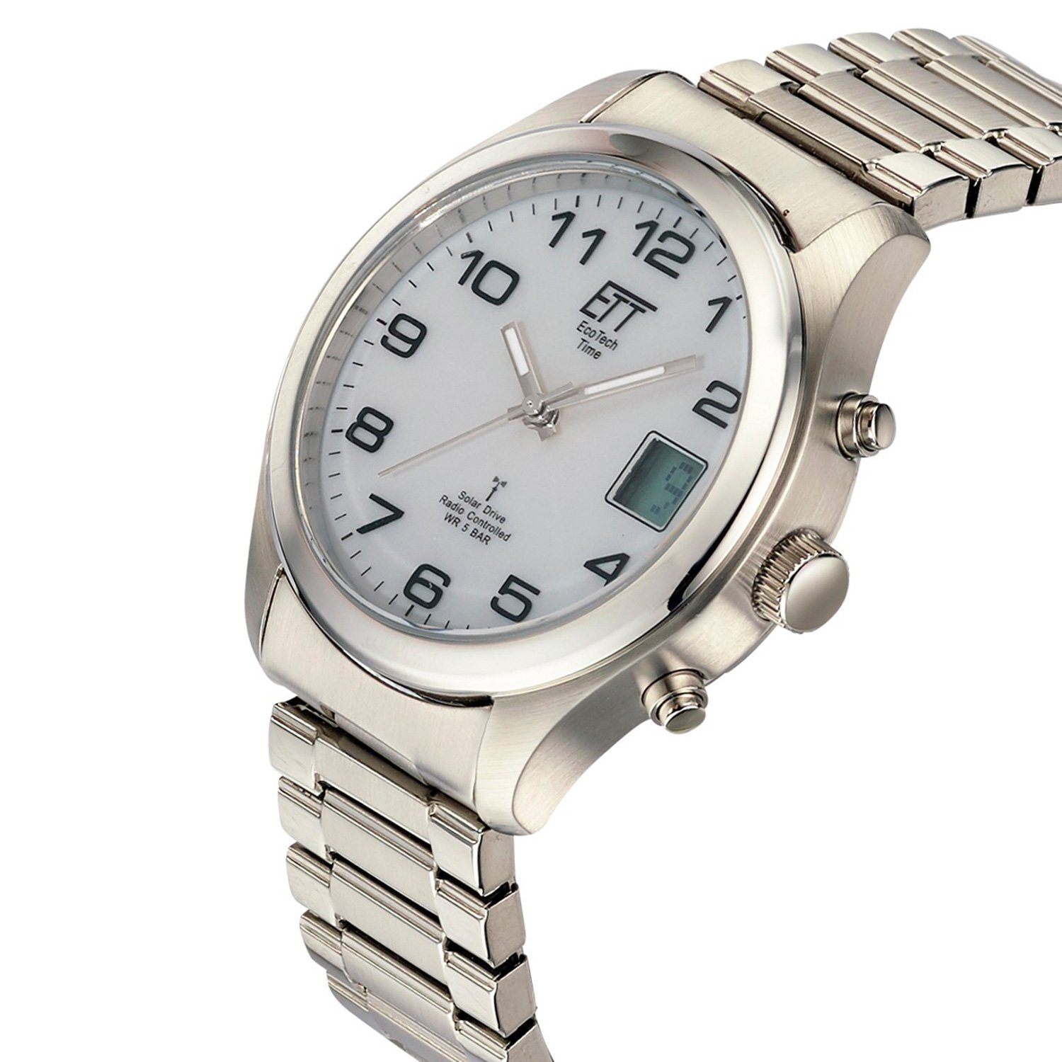 ETT Funkuhr Eco Tech Time Solar günstig online kaufen