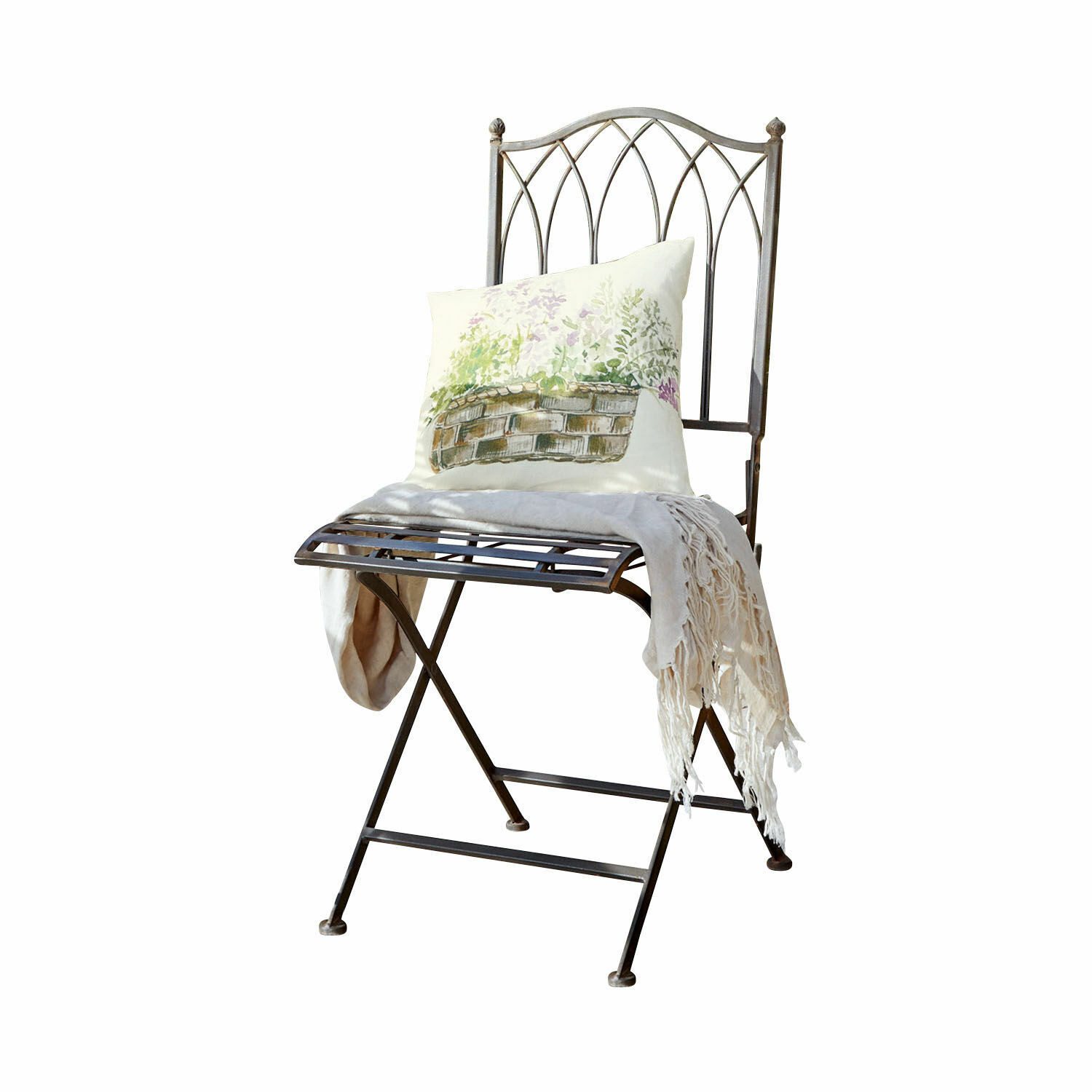 Mirabeau Gartenstuhl Stuhl Brignoles antikschwarz