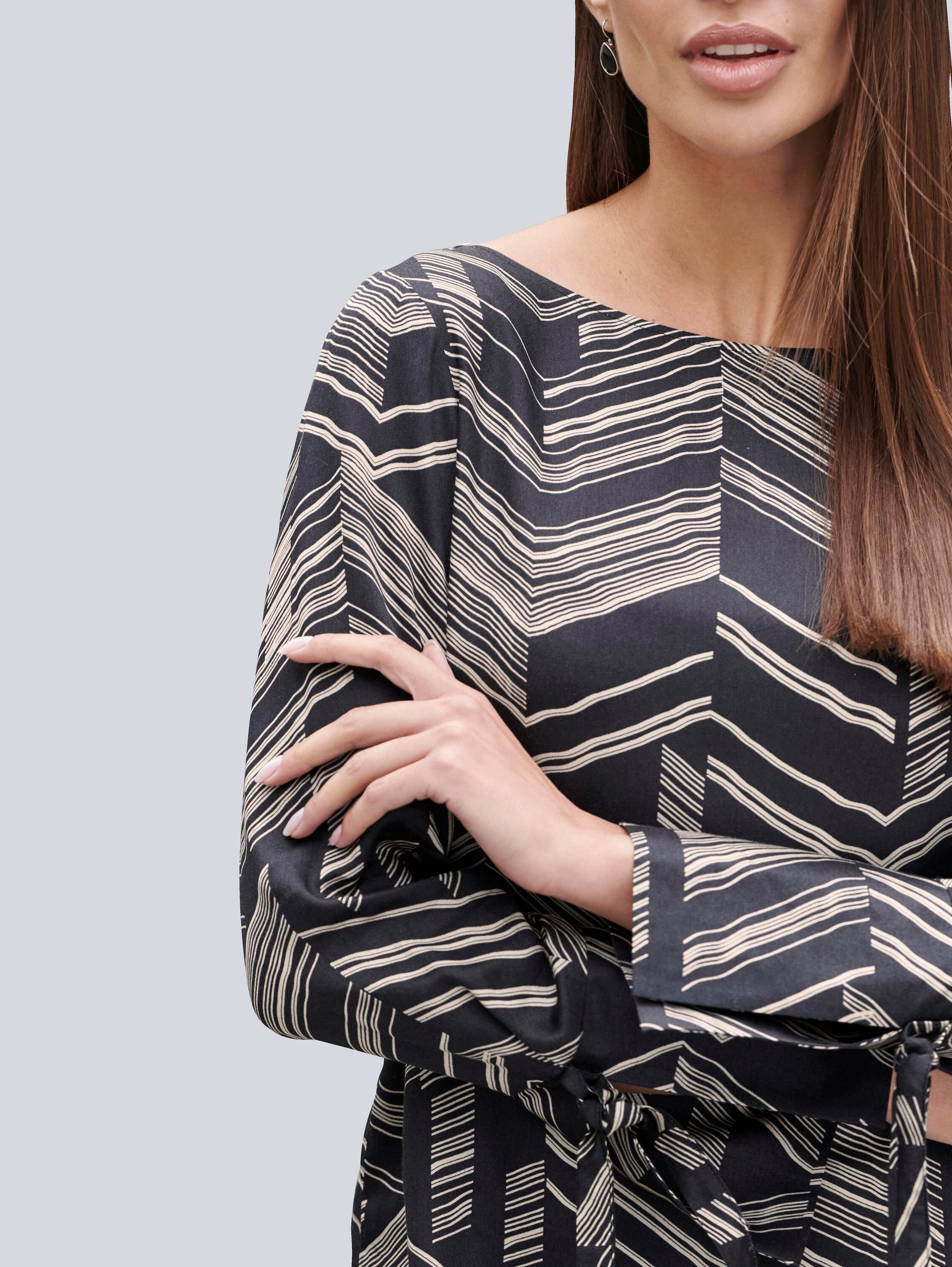 Alba Moda Tunika Tunika mit grafischem Druck
