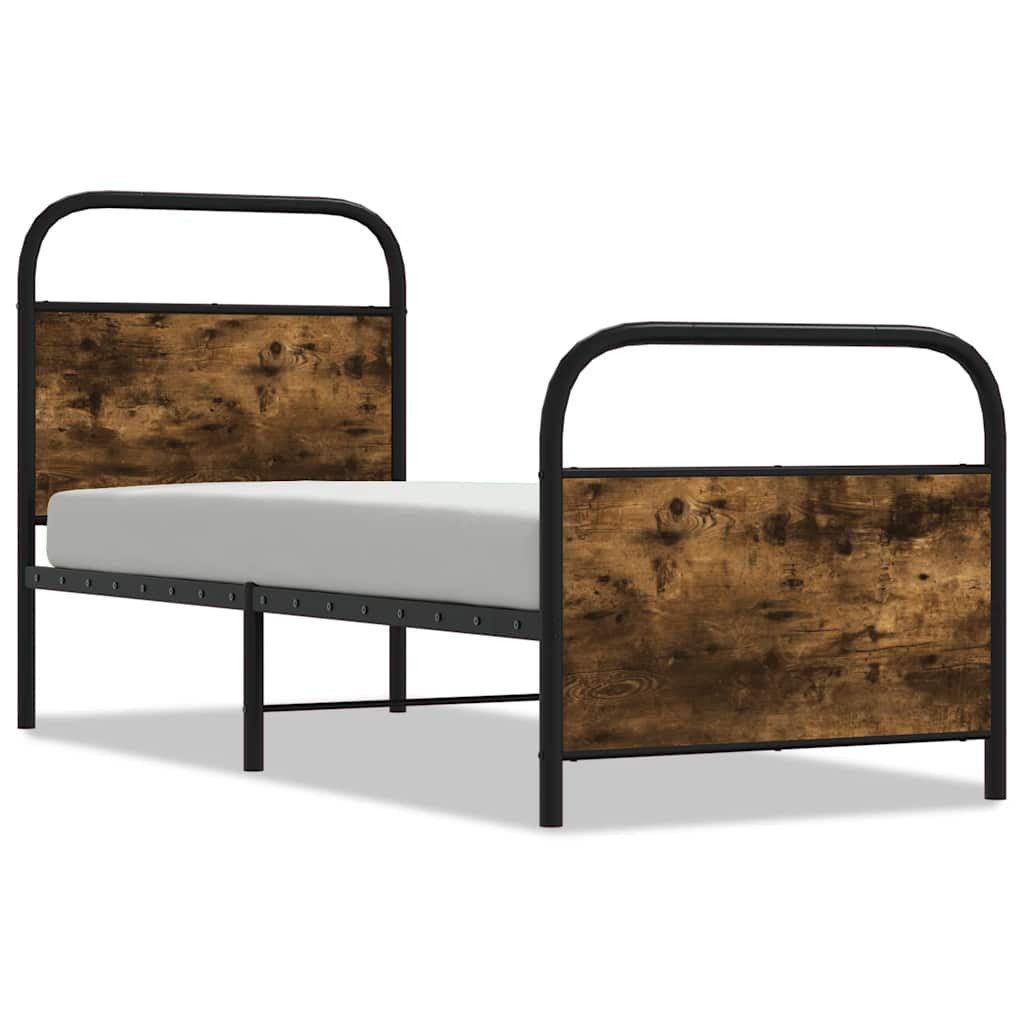 vidaXL Bett Bettgestell ohne Matratze 75x190 günstig online kaufen